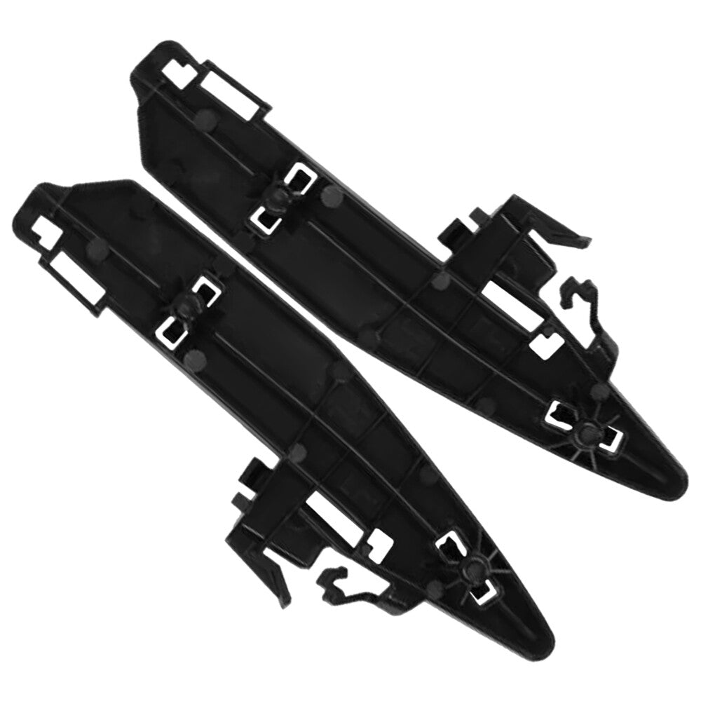 2x Front Bumper Upper Bracket Black For X3 G08 2018-21 DriverPassenger Side