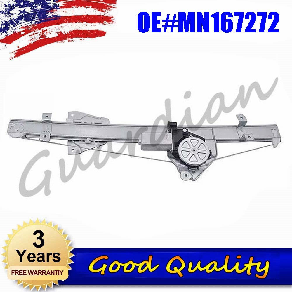 Front Right Door Window Lift Regulator with Motor MN167272 For Montero V73W V75W