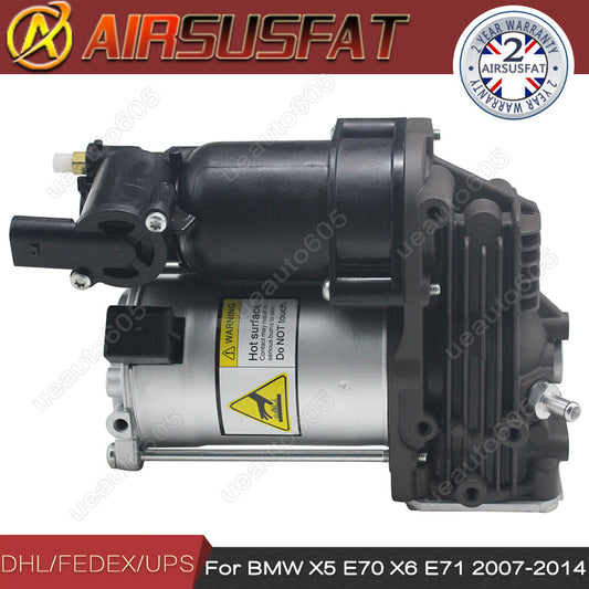 Air Suspension Compressor Pump For BWM X5 E70 X6 E71 E72 2008-2014 37206789938