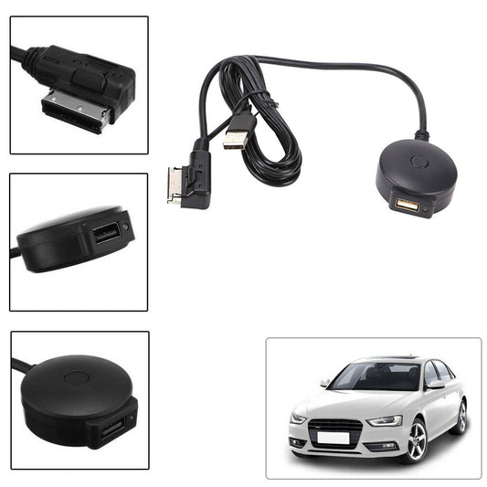 Music Media Interface USB Audio Cable Adapter for Audi and for Volkswagen MDI MMI 2G AMI Lead