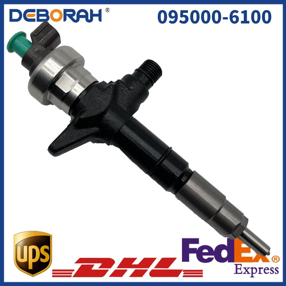 New Fuel Injector 095000-6100 for Isuzu 4JJ1 4JJ1-TC 4JJ1-TCX D-MAX for Holden 3.0L