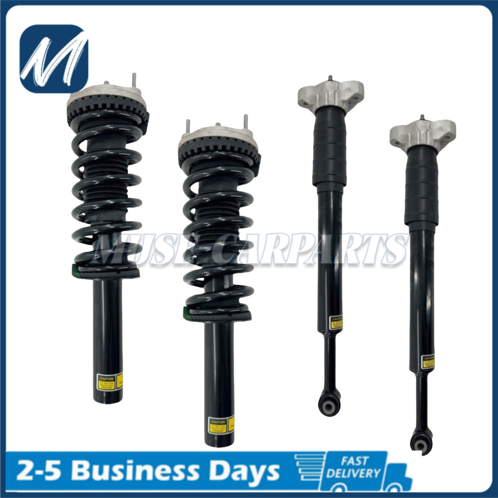 The 4-piece front and rear shock absorber strut auxiliary system is suitable for BMW X3 F25 (2011-2017) and X4 F26 (2015-2018).