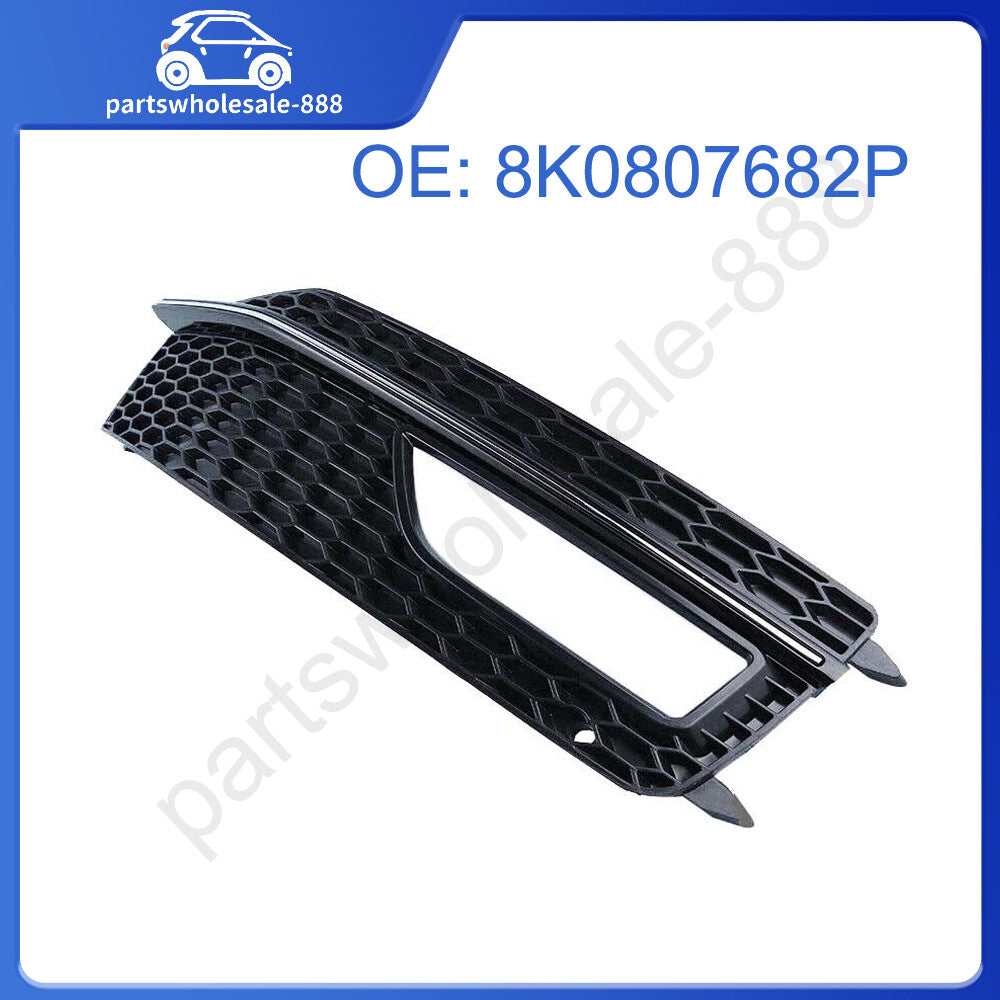 Right front bumper grille fog light cover for Audi A4 S series 2013-2015
