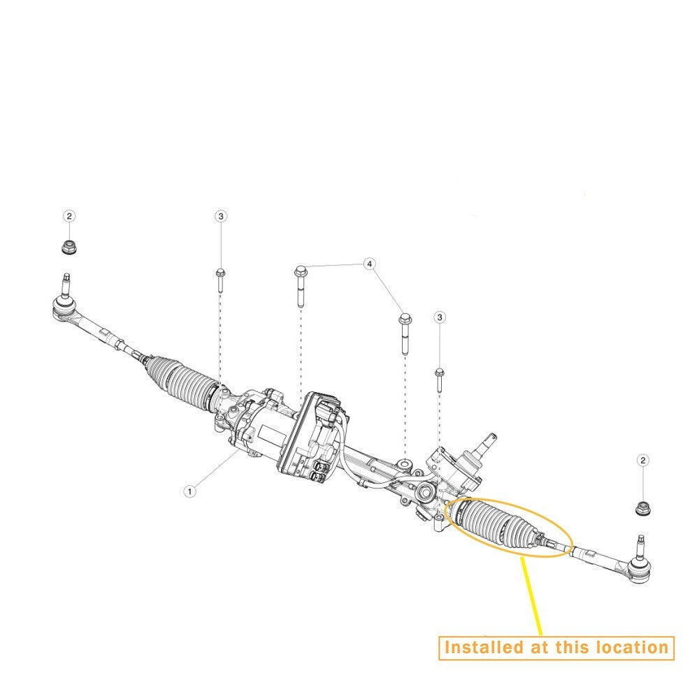 Equipment Manufacturer : 104483100- (for Tesla Model 3 internal ball joint)