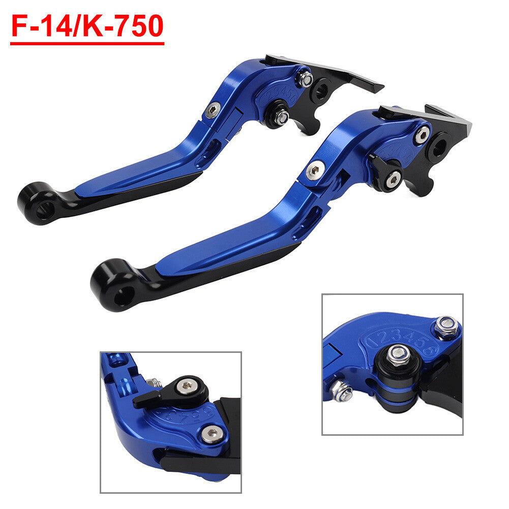 Folding Extendable Brake Brake Clutch Levers Fit for Kawasaki Ninja650R ER6N ER6F