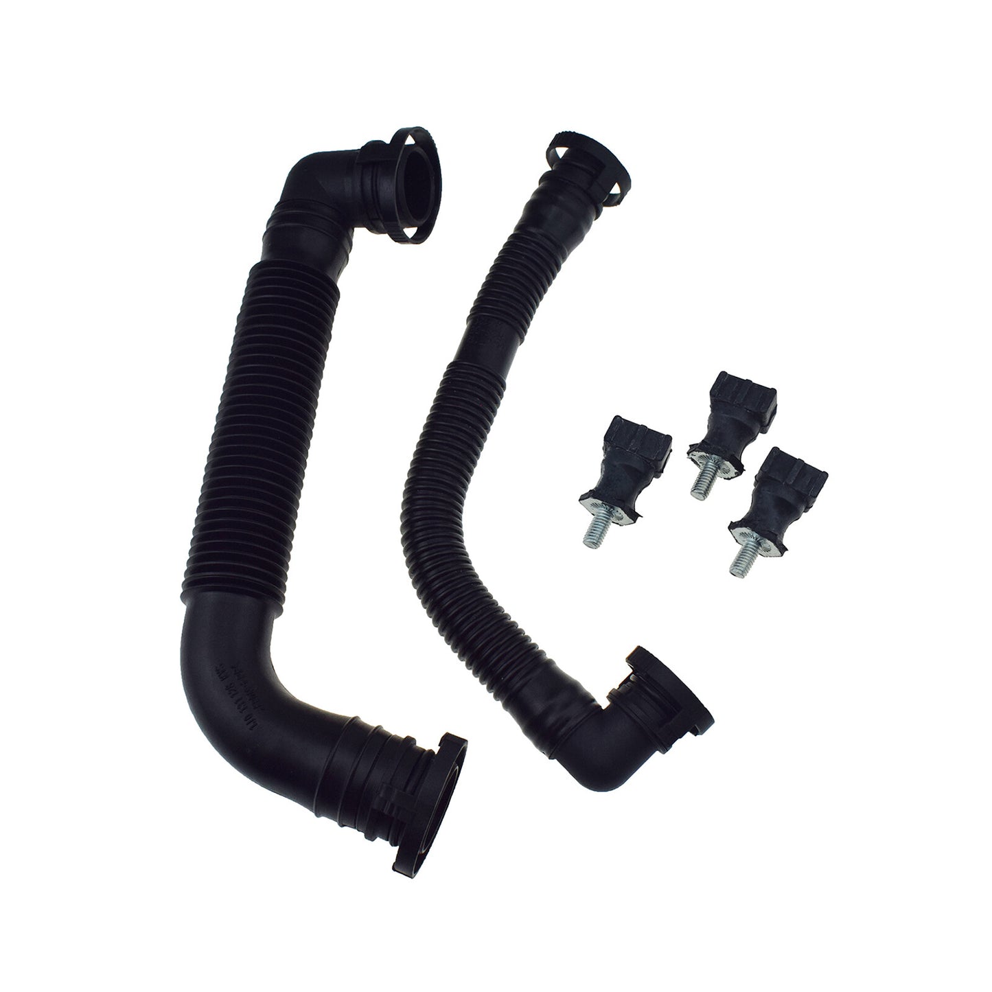 Smog Secondary Air Pump Breather Hose  3Mounts for Audi A4 for VW for Passat B6 for Golf 5