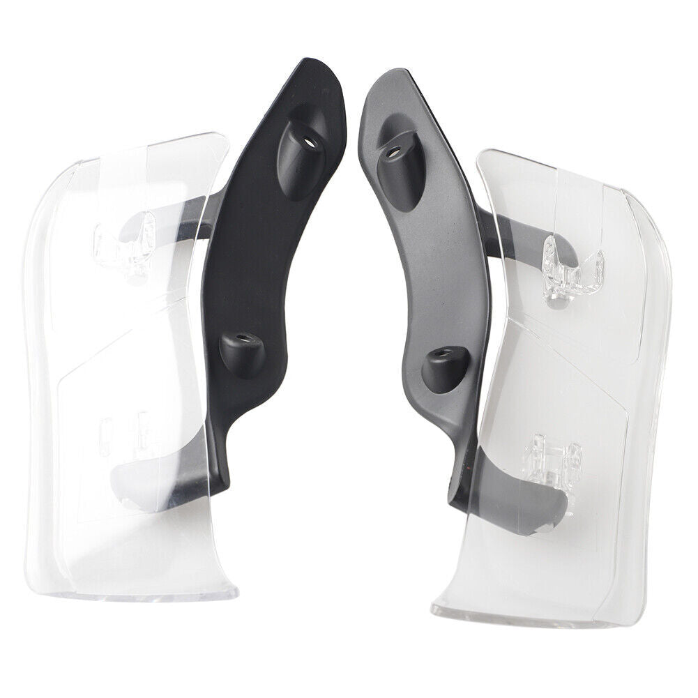 Clear Adjustable Fairing Side Wing Air Deflector for Harley Road Glide FLTRX