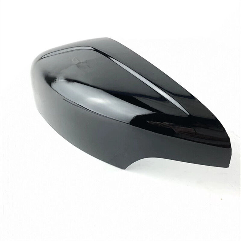 Black Left Side Rearview Door Mirror Cover Shell Cap for Volvo XC60 2010-2013
