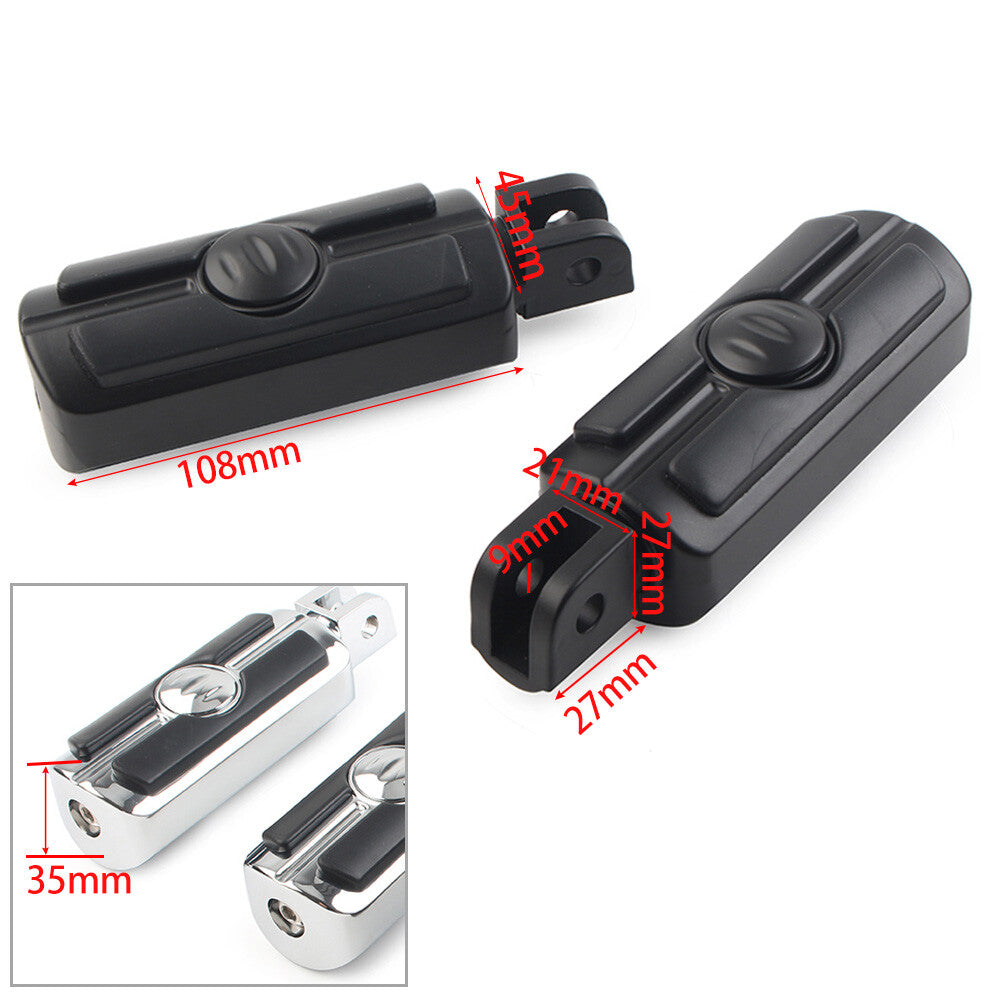 Motorcycle Foot Pegs Footrests Footpegs for Honda CBR 600 F5 2000-2008 Front