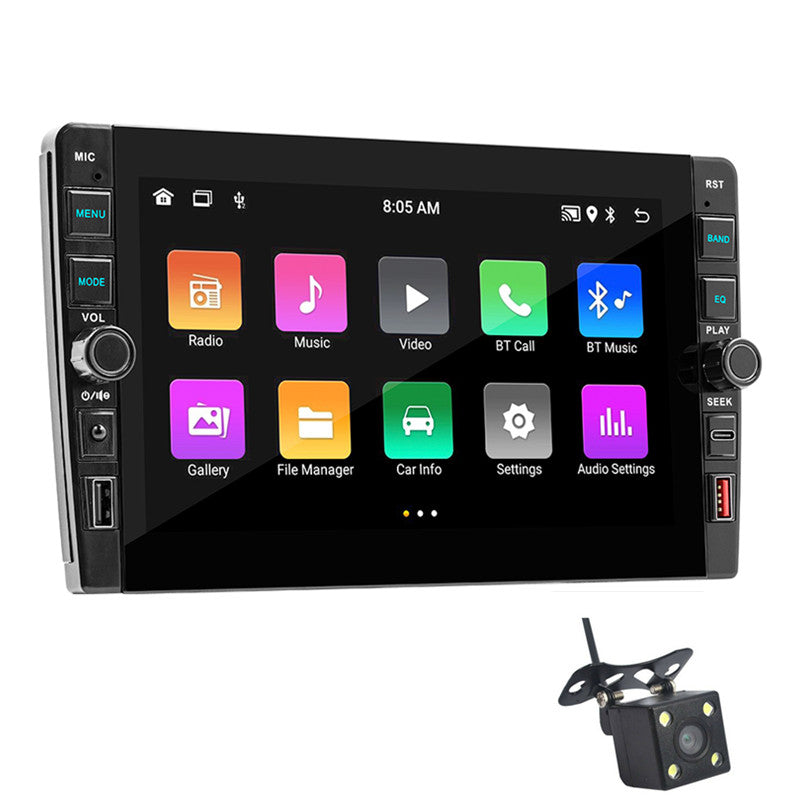 8in 2 Din Android 12 Car Stereo Radio For Apple Carplay GPS Wifi Backup Camera