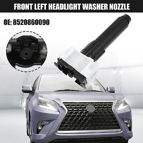 8520860090 Left front headlight washer nozzle for Lexus GX460, base 14-17