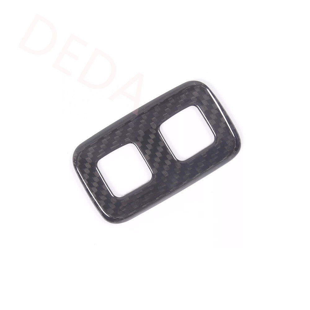 Real Carbon Fiber Fuel Tank Switch Button Trim for Chevrolet for Corvette C6 2005-13