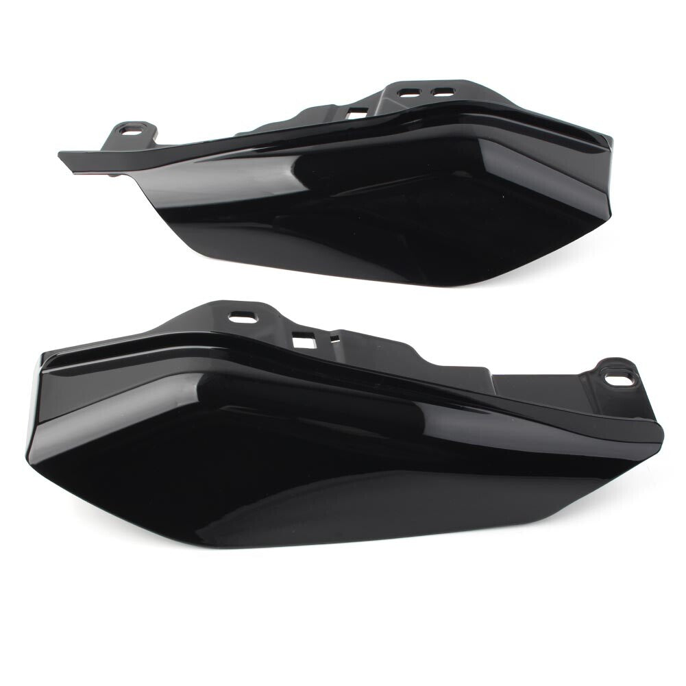 for Harley Touring Mid-Frame Air Deflector Wind Heat Shield Trim Vivid Black