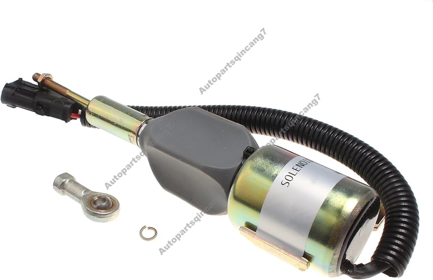 24V Stop Solenoid 6733-81-9110 for Komatsu Wheel Loader WA180PT-3L WA250PT-3L