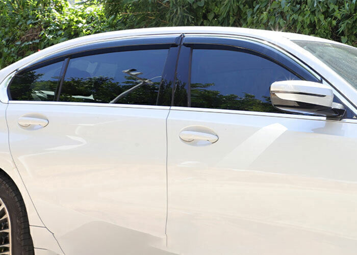 for BMW 3-Series G20 2019-2023 Window Wind Visor Rain Guard Vent Deflector Black