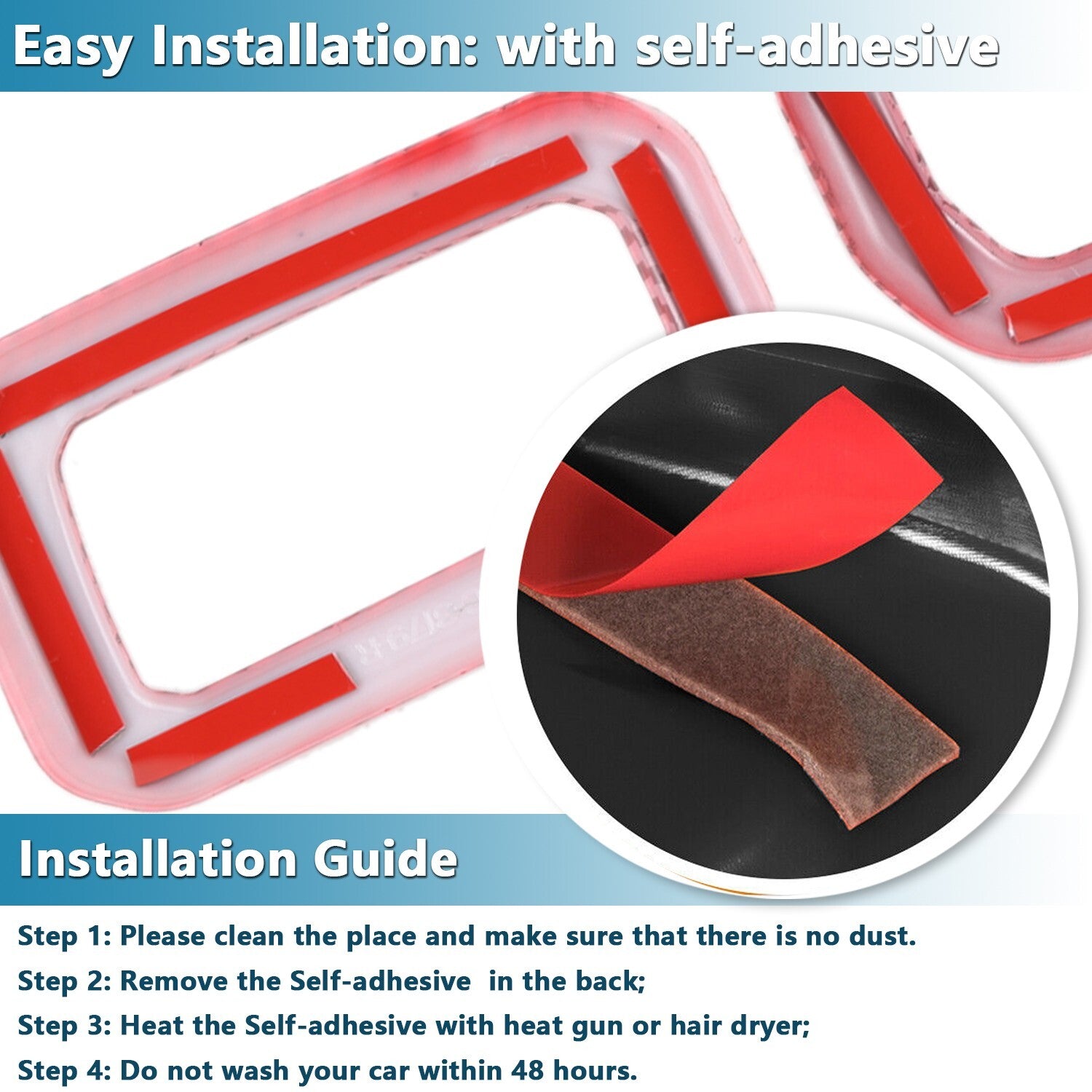 Red Carbon Fiber Inner Door Handle Bowl Cover Trim for Suzuki for Jimny 2019-2023
