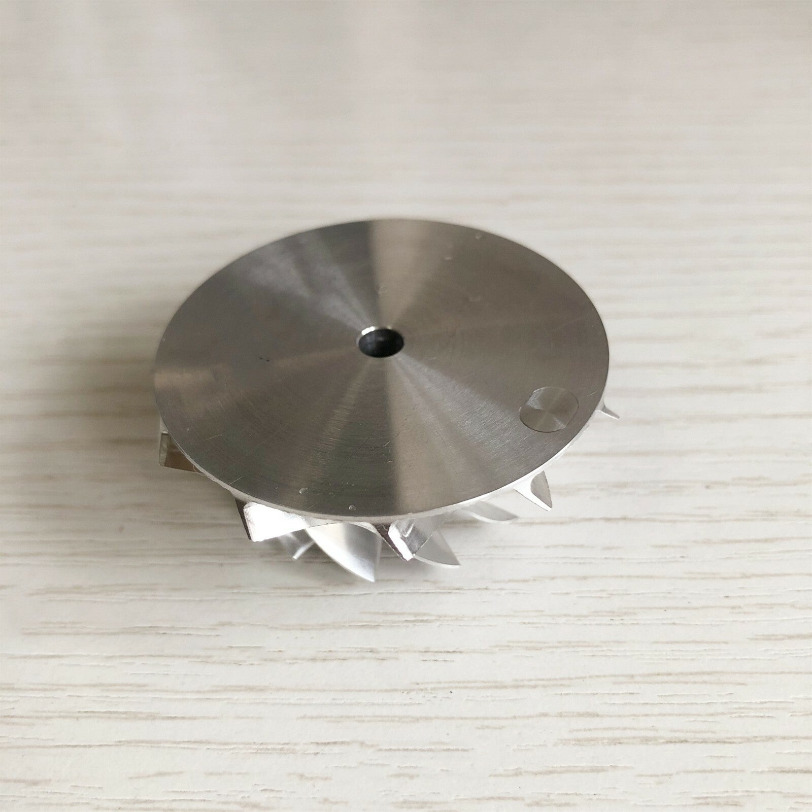 TD04 34.82/49.00 mm 11+0 Blade High-Performance Turbine Billet Compressor Wheel