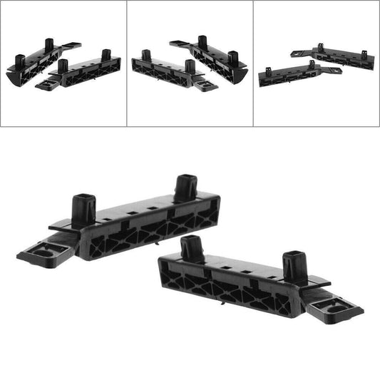 Bumper Bracket For 2007-2012 2008 for Nissan Versa Set of 2 Front Left Right Side