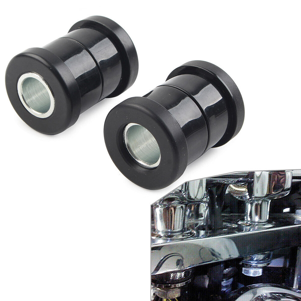 Lenker Riser Buchsen f¨¹r for Harley Sportster Softail Dyna Super Glide FXD Schwarz