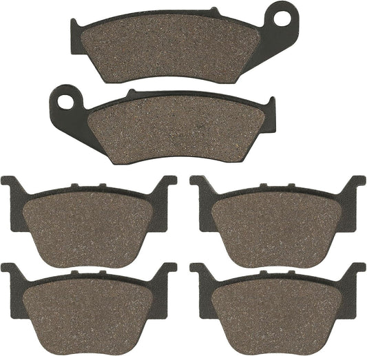 Front and Rear Brake Pads for HONDA TRX450R TRX 450R TRX 450 R