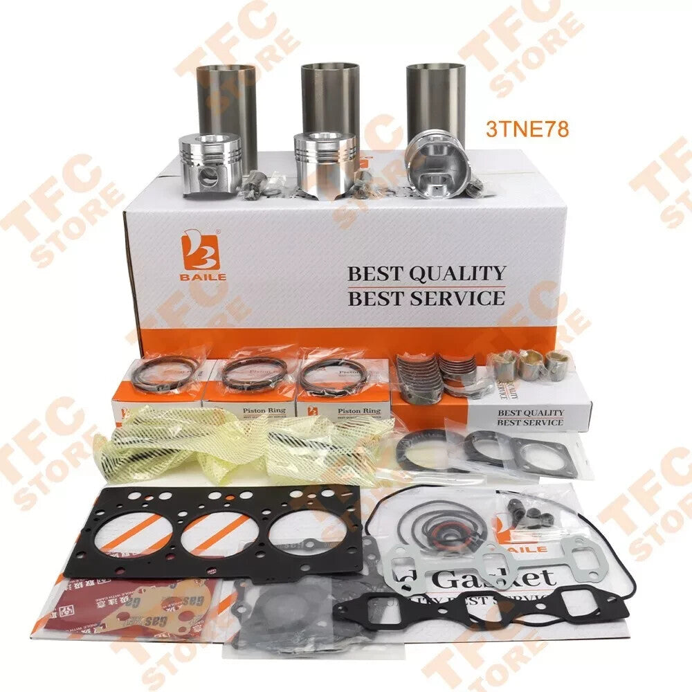 3TNE78 3TNE78A Overhaul Rebuild Kit For Yanmar Engine??