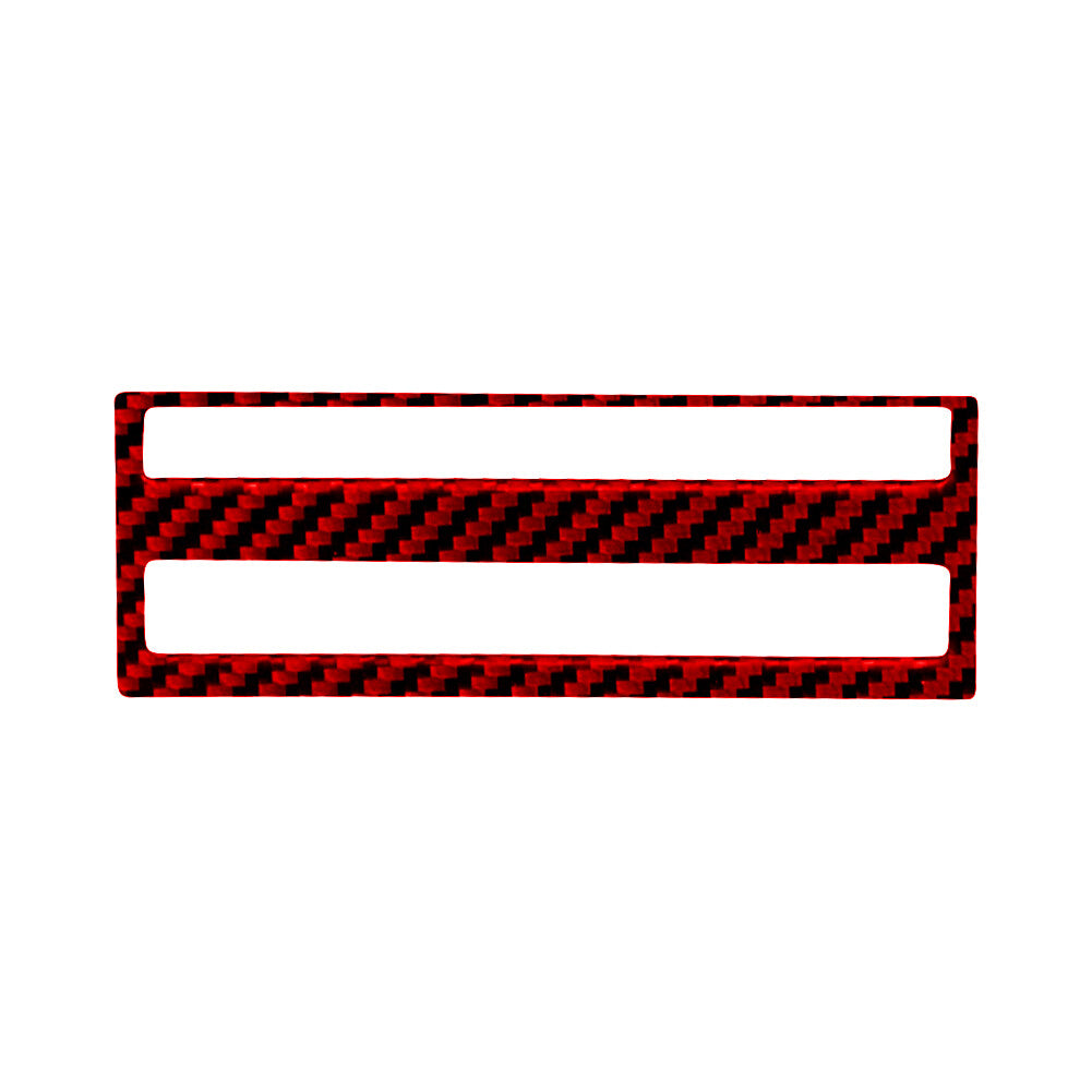 10X Red Carbon Fiber Center Console Panel Cover Trim for Toyota Matrix 2009-2014