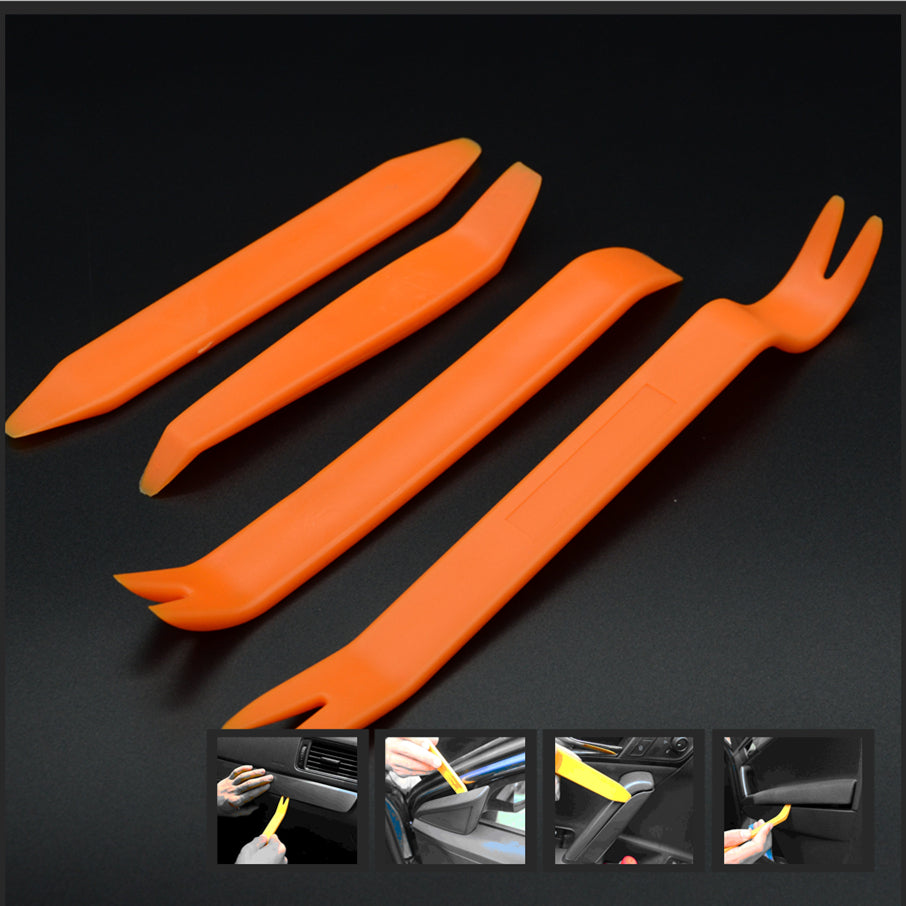 4In1 Plastic Car Door Lights Interior Panel Audio System Removal Pry Open Tools