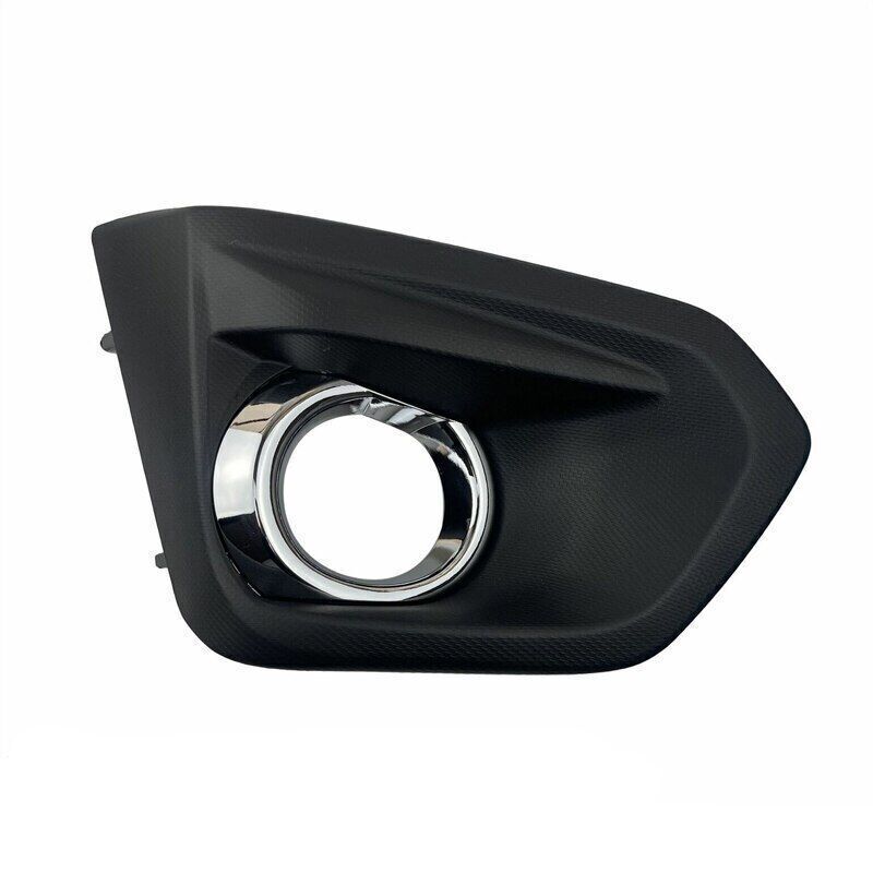 Front Bumper Fog Lamp + Lamp Bezel Cover W/ Chrome For 2012-2014 for Subaru Impreza