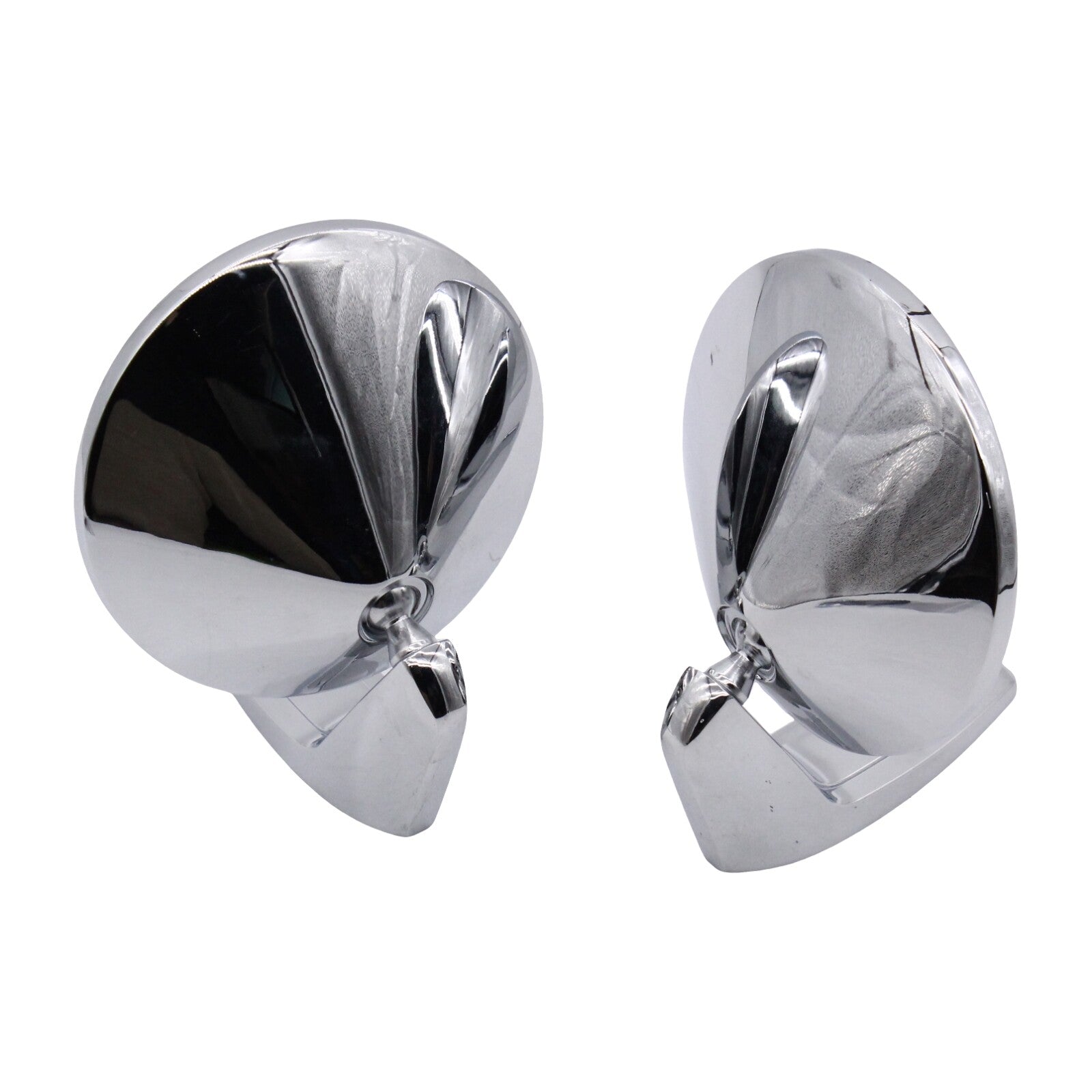 2 x Chrome Door Mirrors Outside Exterior Rearview For 1966-1975 for Dodge for Plymouth