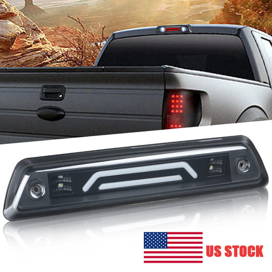 Smoke 3rd Third Brake Light LED Rear Reverse Tail Cargo Lamp for FORD F150 09-14