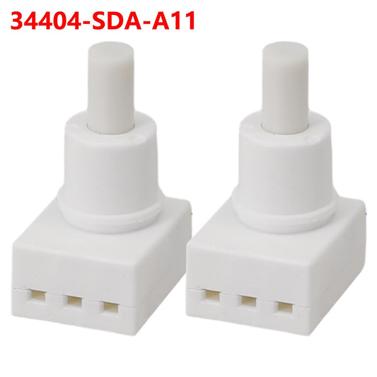 2Pcs Car Interior Dome Reading Light Map Lamp Switch Button for HONDA ABS New