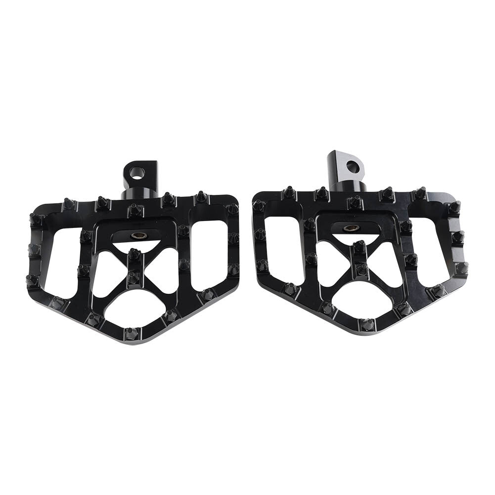 Wide Foot Pegs MX Style Floorboard fits for Harley Touring Sportster Softail