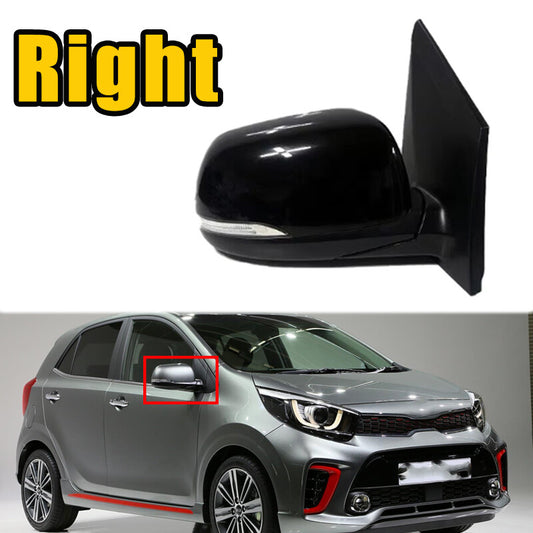 Right for Kia Picanto 2017 2018 Electric With Lamp Side Rear Mirror Assembly
