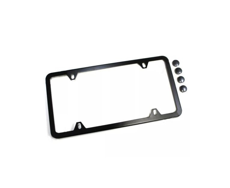 Car license plate cover, frame cover, rear boot, 4-hole black, for Chevrolet .