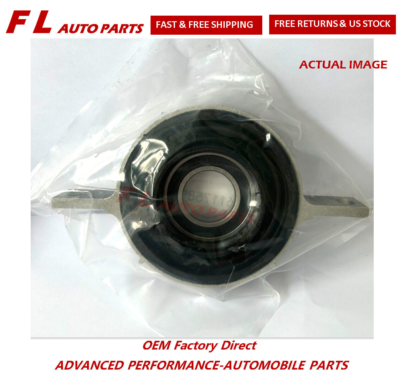 for BMW F07 535iX 2012-2017 Driveshaft Center Support Bearing 26117589746