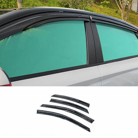for Hyundai Sonata 2020-2023 black Window Wind Visors Rain Guard Vent Deflectors