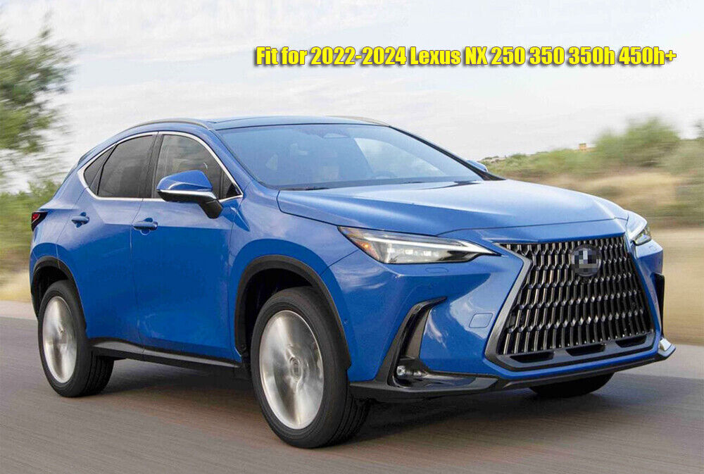 4X Window Deflector Visors Rain Vent Shade for 22-24 for Lexus NX 250/350/350h/450h+