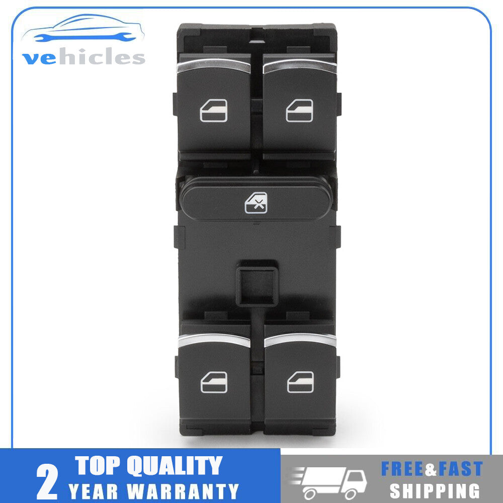 Driver's window control switch is suitable for Volkswagen for Tiguan , for Jetta , for Golf MK5, MK6, for Passat , B6