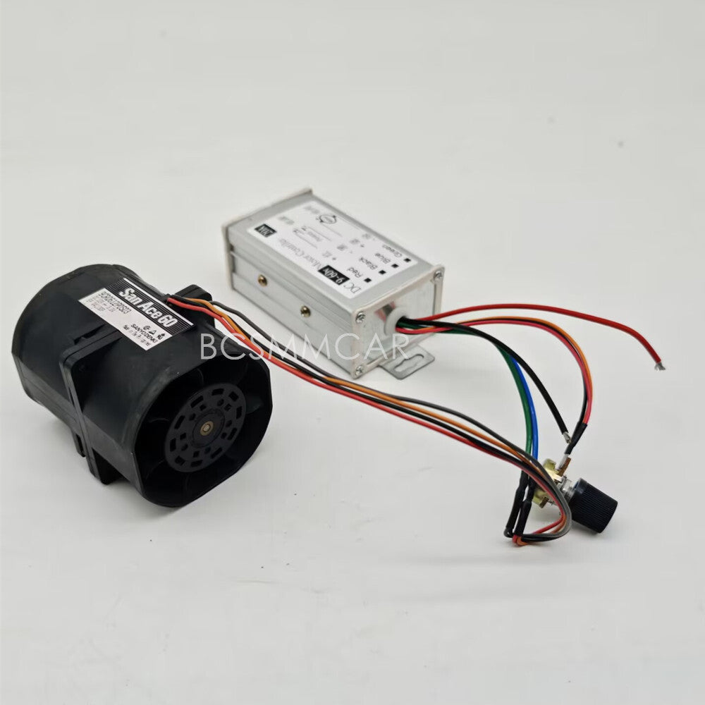 Motor Stepless Speed Controller 12V 20A Car Turbo Double Fan Turbo Charger
