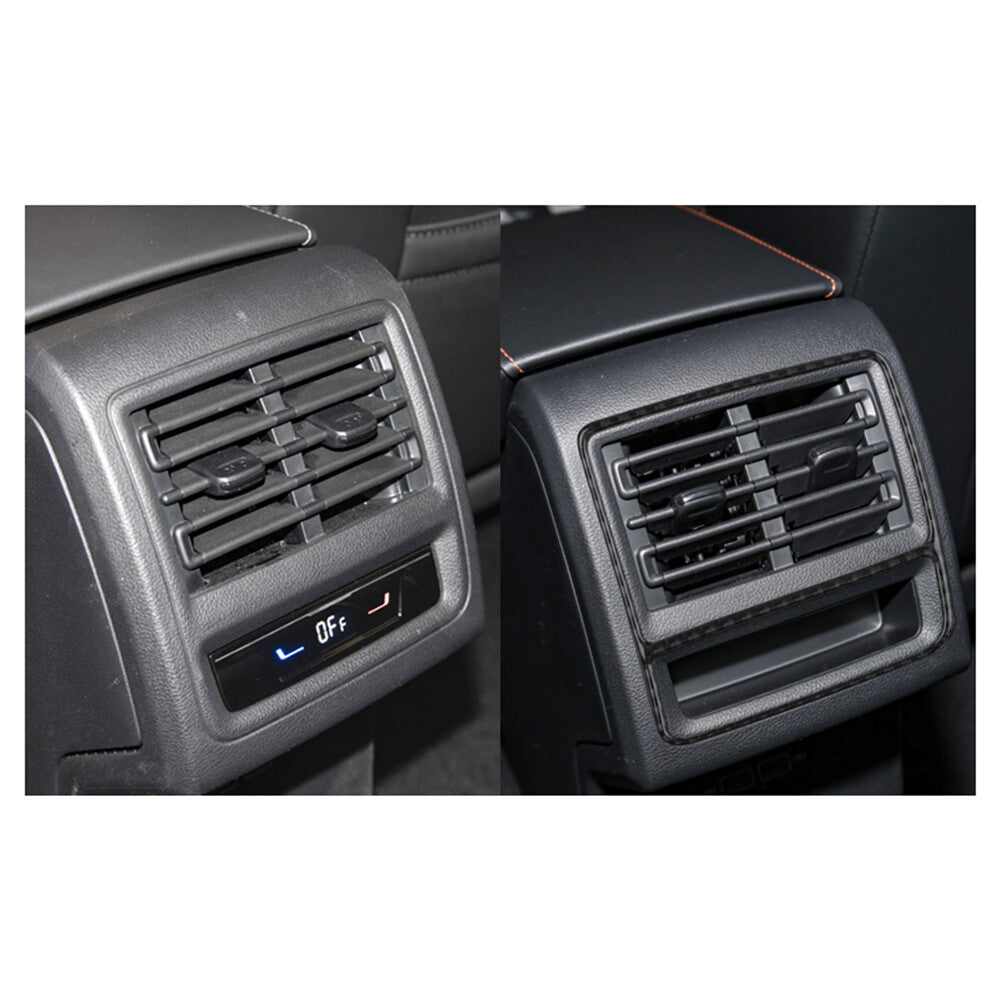 Carbon Fibre Rear Vent Outlet Trim for VW for Golf 8 MK8 GTI 2021