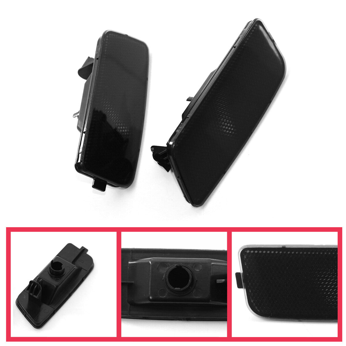 Smoked front bumper side marker lights suitable for 2010-2014 for Volkswagen MK6 for Golf GTI
