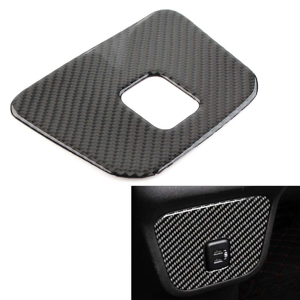 for Chevrolet Equinox 2018-2021 Rear Armrest USB Panel Cover Trim