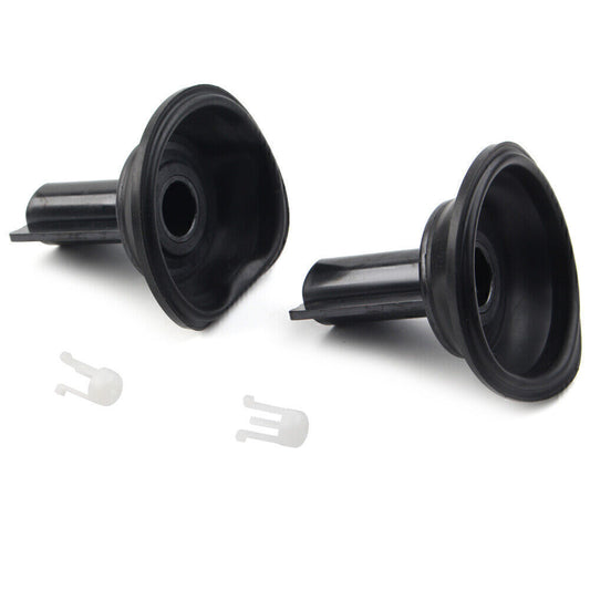 for Kawasaki KVF650 KFX 700 Brute for Force 650 Membrane Diaphragm Carb Vacuum 2PCS