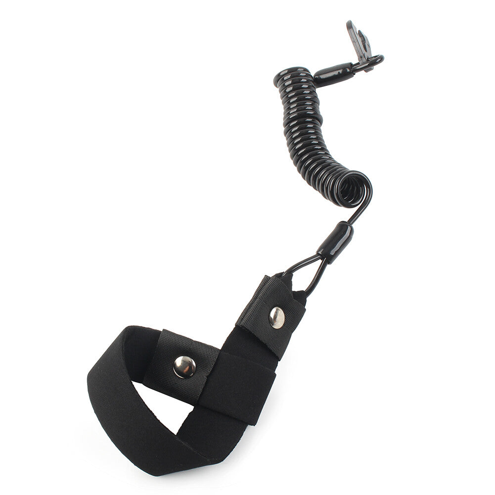 Stop Kill Key Floating Safety Wrist Lanyard for Yamaha Jet Ski Wave Runner Black