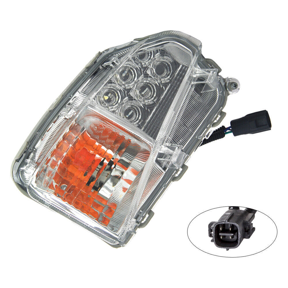 Fog Lamp Indicator Cold White Light for 12-15 for Toyota Prius Plug-In Base LH Front