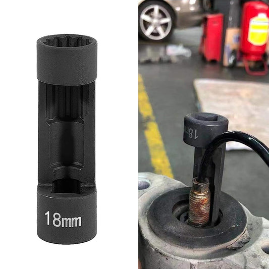 1/2 inch DR. Suspension Post Nut Sleeve Tool 18mm 12PT Virtual Machine. 3353 Post Nut Cleaner