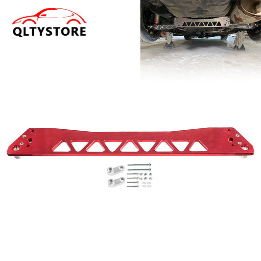Billet Rear Lower Subframe Brace Tie Bar for 1996-2000 for Honda for Civic EG Red