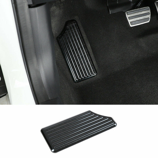 for Honda for Civic 2022-2023 Black Drivers Left Foot Rest Pedal Plate Cover Trims