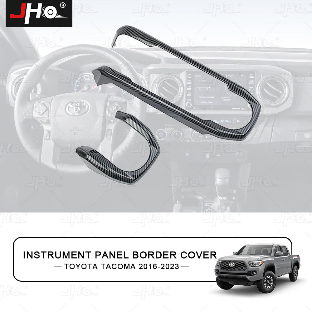 for Toyota Tacoma 2016-2023 ABS Carbon Center Control Dashboard Cover