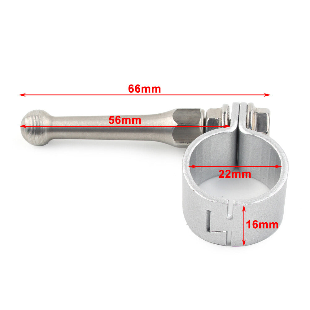 Foot Kickstand Extension Kit Side Stand Support for Honda for Harley Cafe Racer